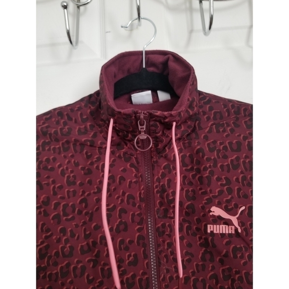 Puma cheetah colorblock windbreaker jacket - Picture 3 of 6